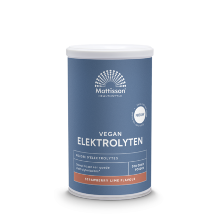 Elektrolyten Poeder Strawberry Lime - 300 gram