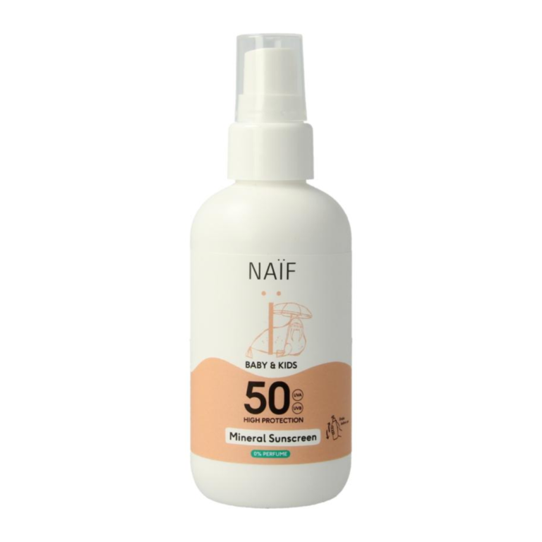 zon spray baby en kind parfumvrij spf50 100 ml