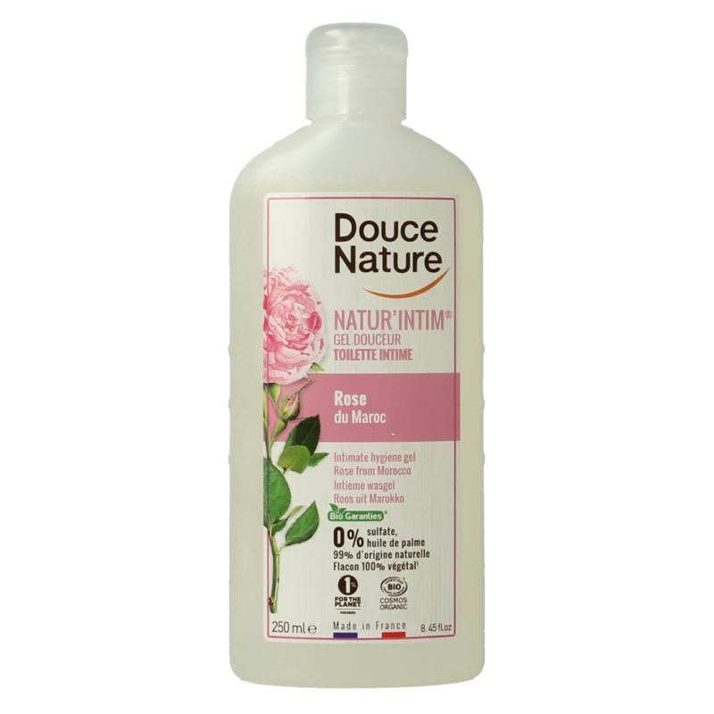 Natur Intim Intieme Wasgel Roos Biologisch 250 ml Douce Nature