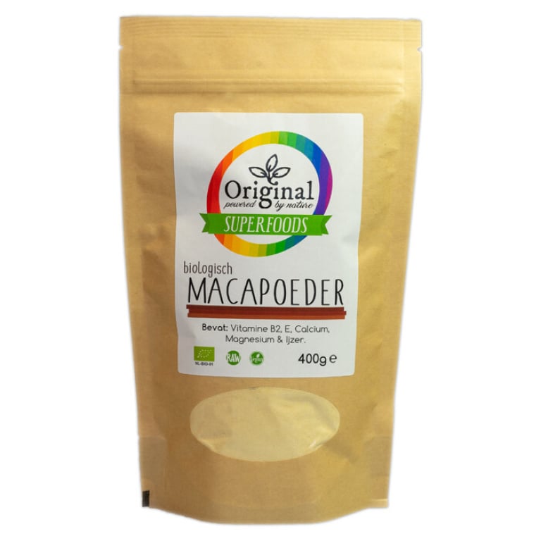 original superfoods biologisch maca poeder 400 gram