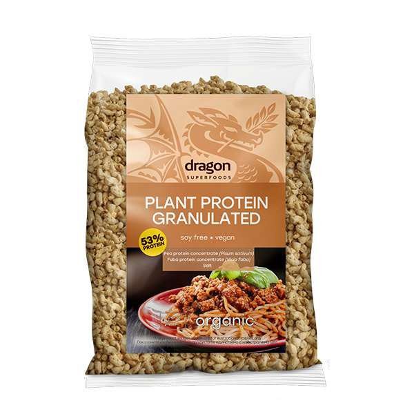 Plantaardig eiwit granulaat