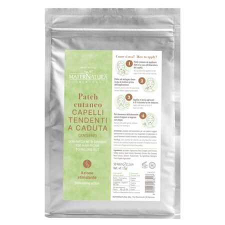 Skin patch met ginseng voor het haar MaterNatura 30 stuks