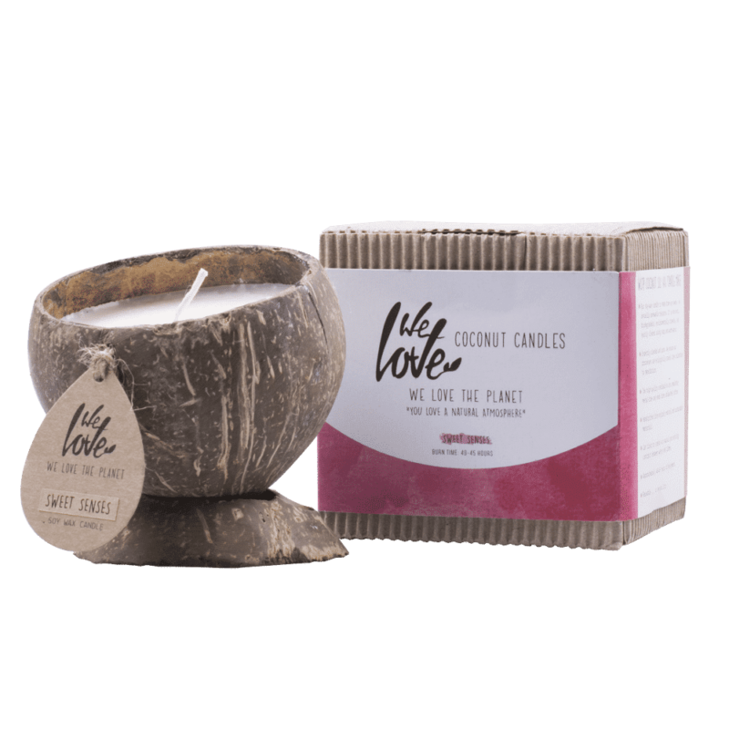 Kokosnootkaars Sweet Senses We Love the Planet