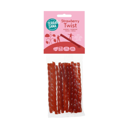 aardbei kabels twists 75 gram
