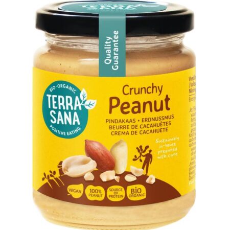 pindakaas crunchy met zeezout 250 gram (kopie)