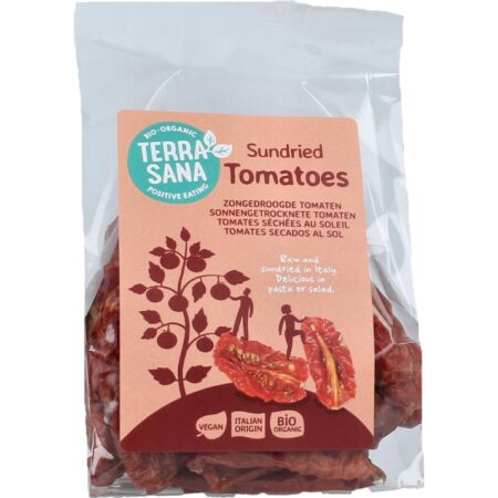 raw tomaten zongedroogd 100 gram