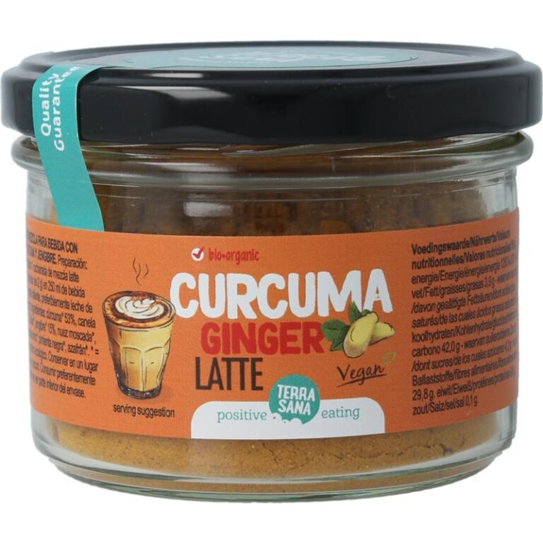 latte curcuma ginger 70 gram