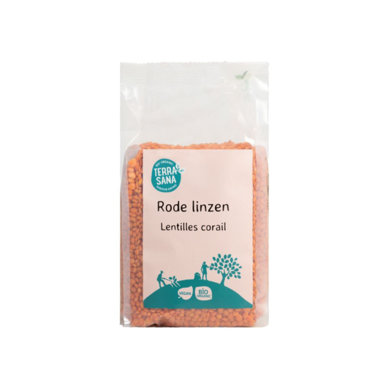 rode linzen (500 gram)