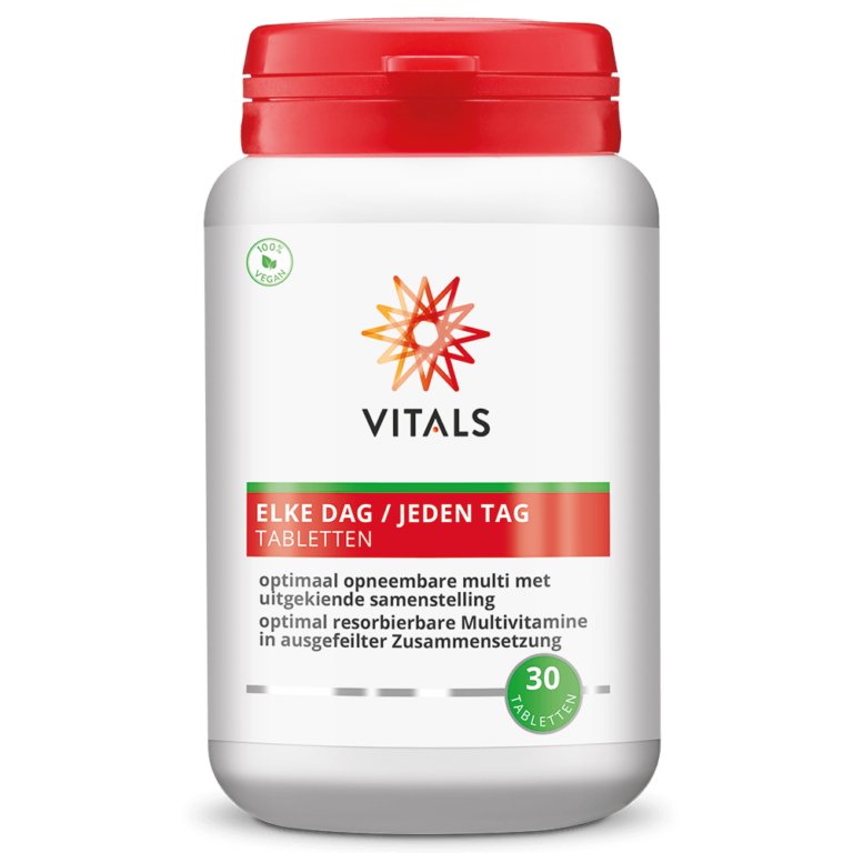 vitals elke dag multivitamine tablet 30 tabletten
