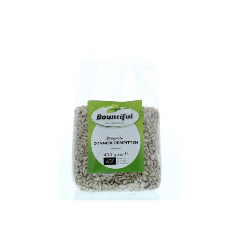 biologische zonnebloempit 400 gram