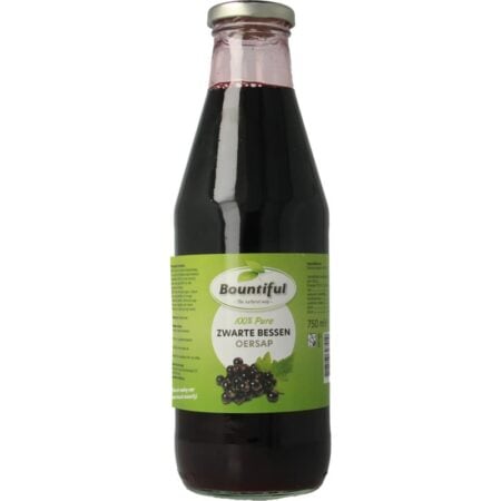 zwarte bessen sap 750 ml