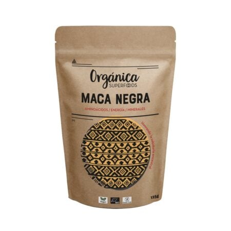 Zwarte maca poeder Organica Superfoods 125 gram