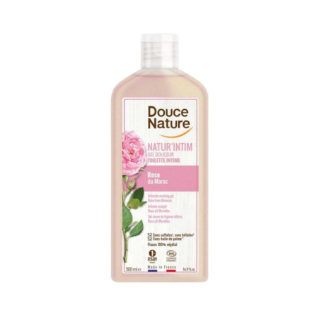 natur intim intieme wasgel roos biologisch 500 ml douce nature